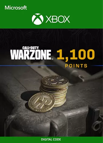 1,100 Call of Duty: Warzone Points Xbox Live Key