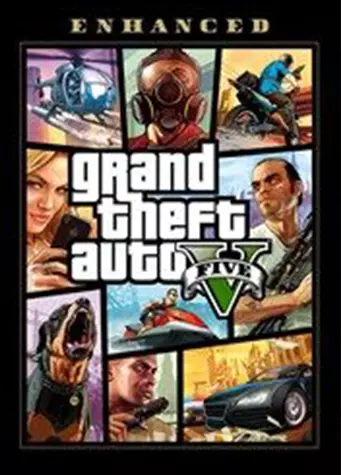 Grand Theft Auto V Enchanced + Great White Shark Card Bundle